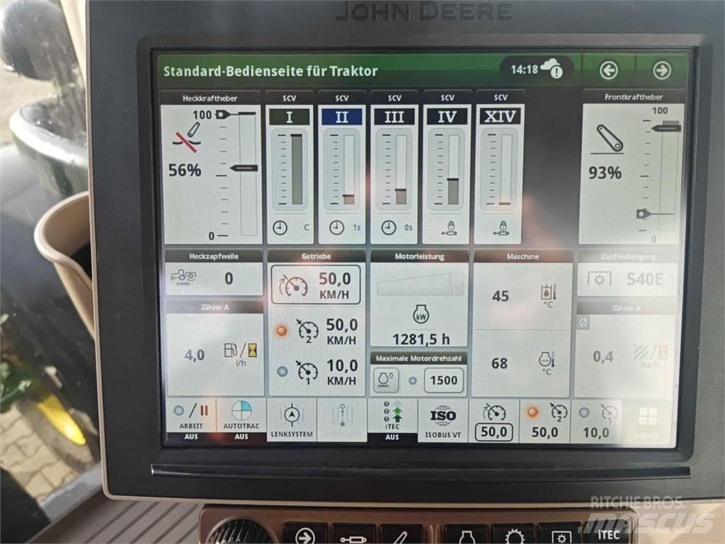 John Deere 6R 250 トラクター