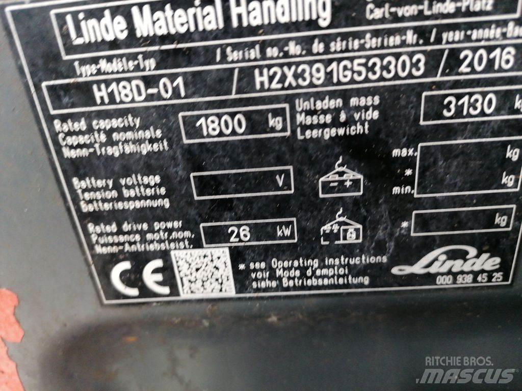 Linde H18D-02 ディーゼル・軽油