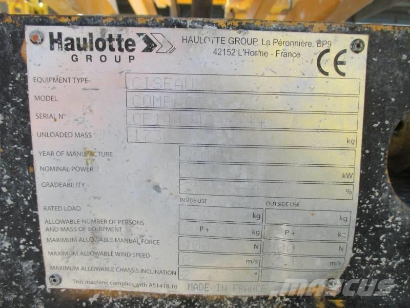 Haulotte Compact 8 シザースリフト