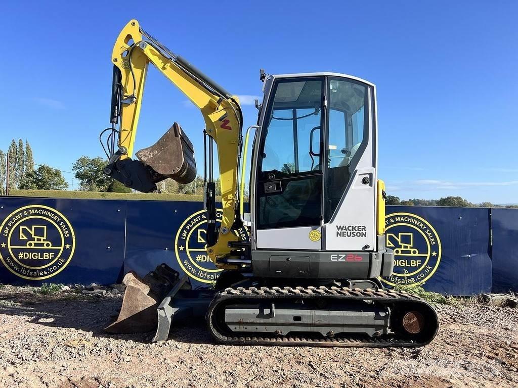 Wacker Neuson EZ26 ミニ油圧ショベル 7t以下（ミニユンボ・ミニディガー）