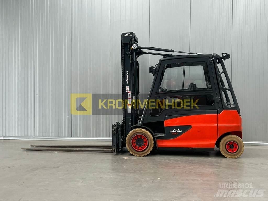 Linde E 50 HL バッテリーフォークリフト