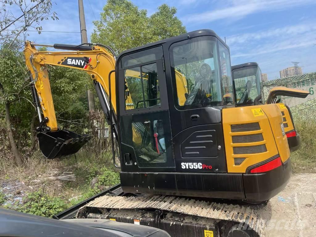 Sany SY 55 C 中型油圧ショベル 7ｔ-12ｔ（ユンボ・パワーショベル・バックホー）