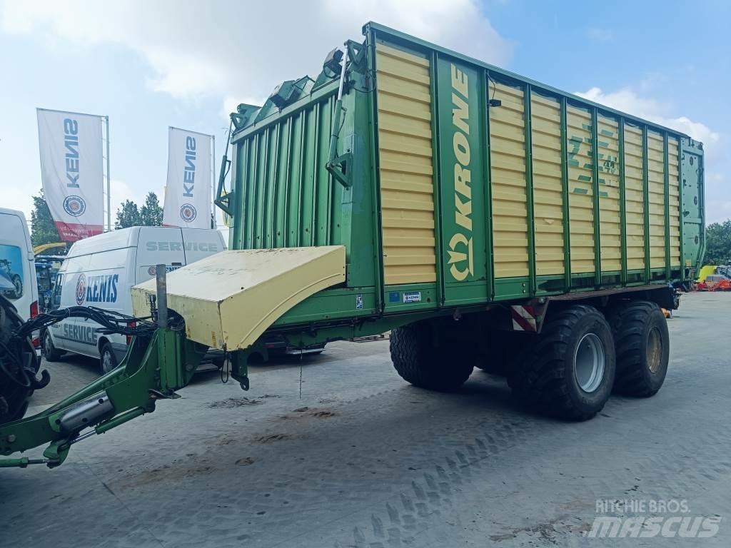 Krone ZX 45 - GL セルフローディングトレーラー
