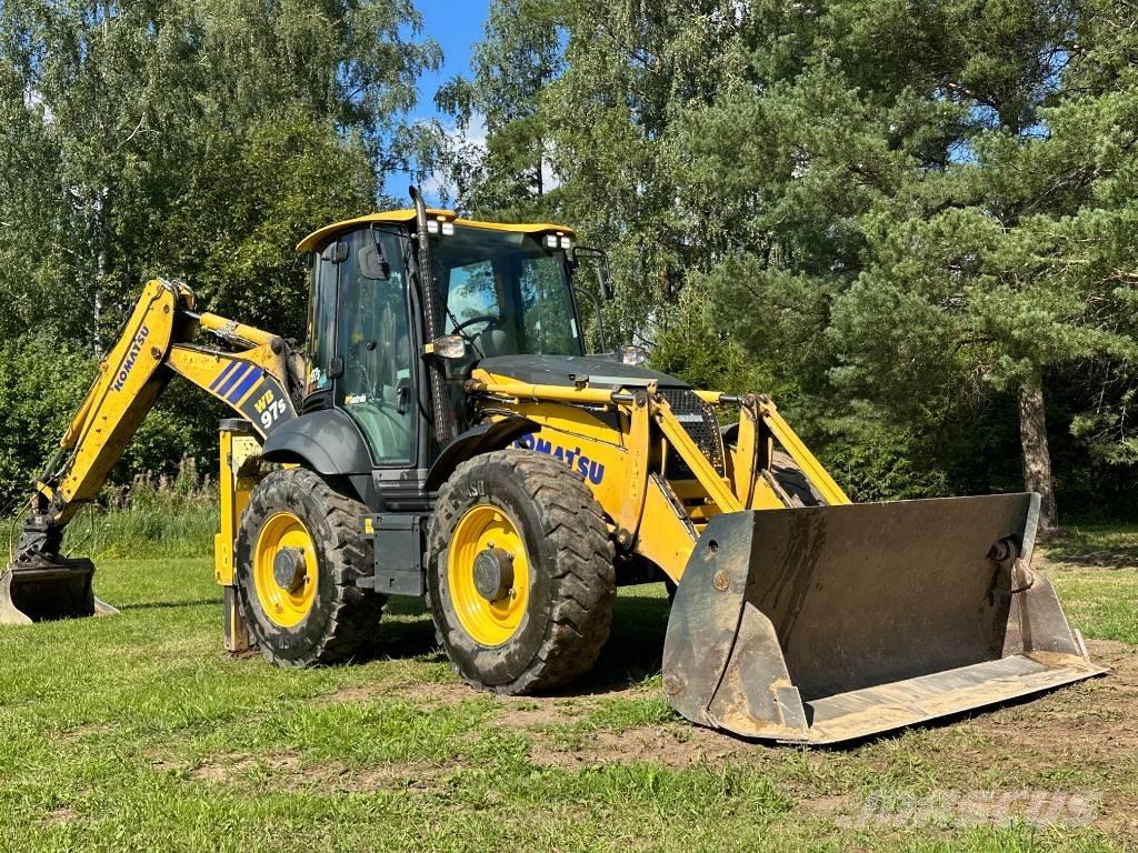 Komatsu WB 97 S-8 バックホーローダー