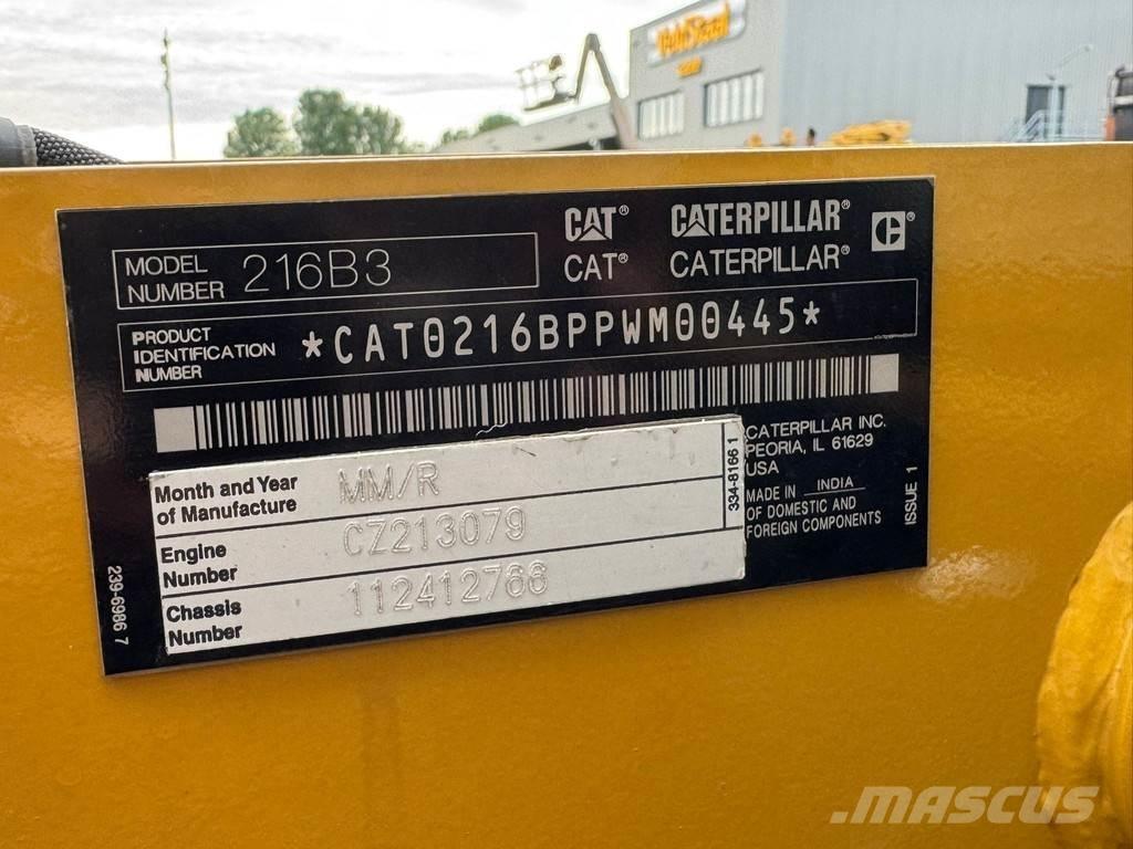 CAT 216B3 ホイールローダー・タイヤショベル