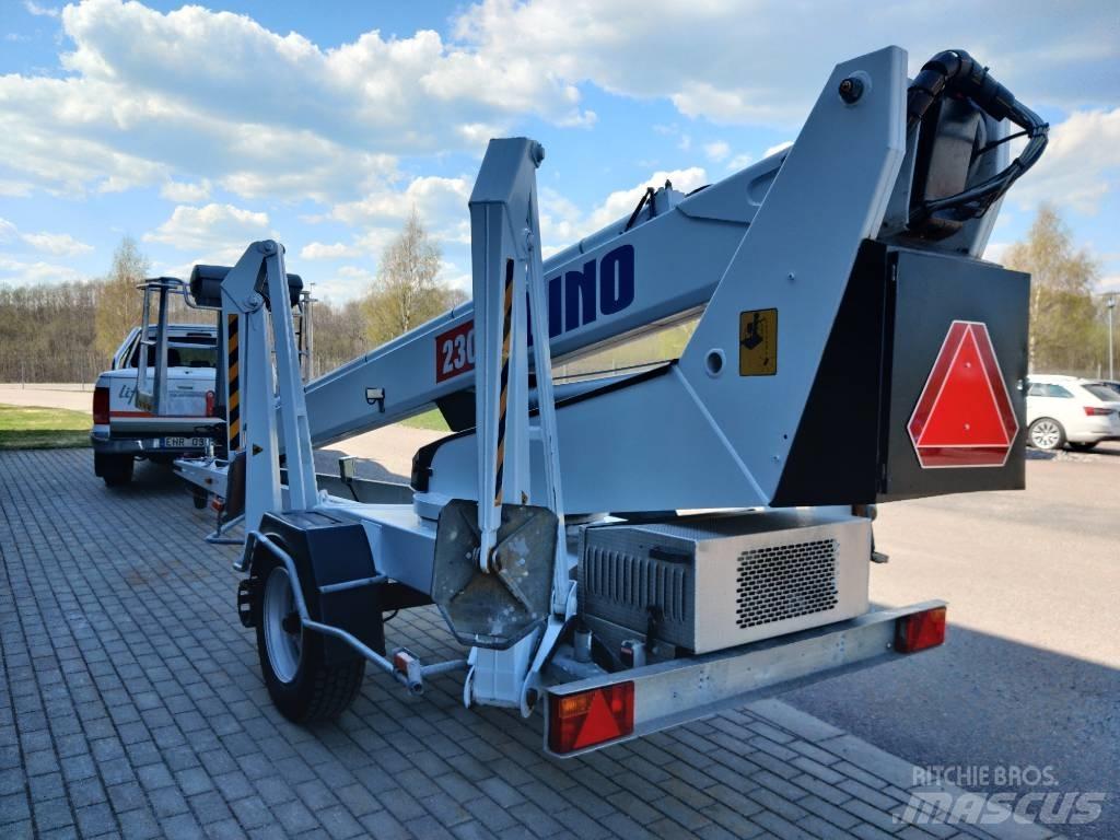 Dino 230 T Skylift 高所作業台付トレーラー