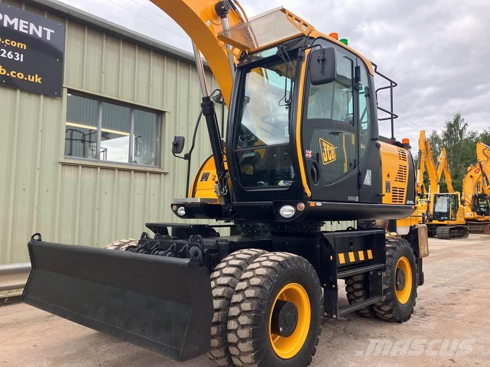 JCB JS145W ホイール式油圧ショベル（パワーショベル・ユンボ・バックホー）