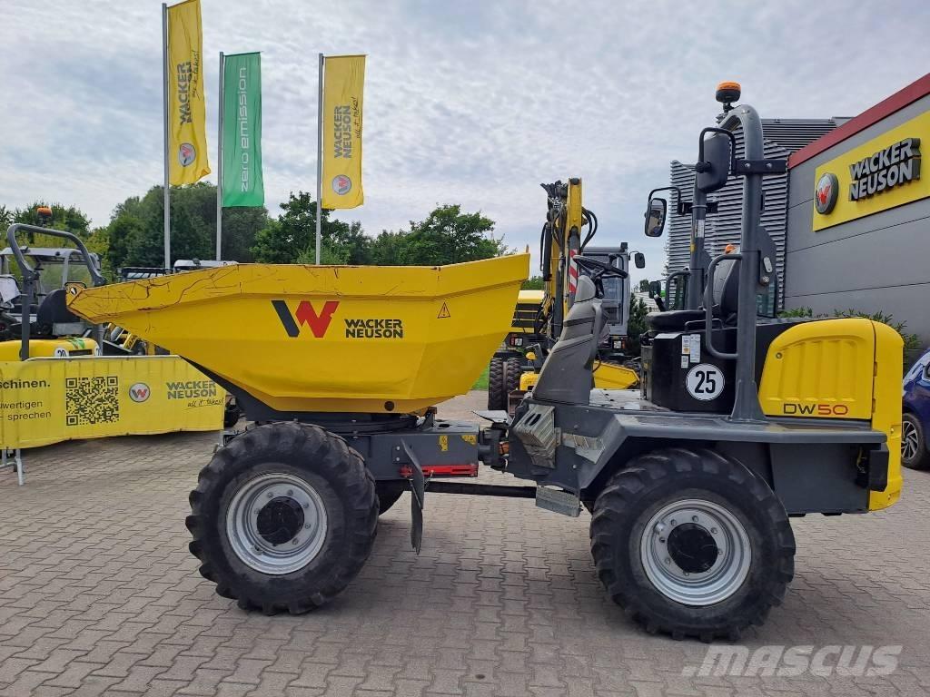 Wacker Neuson DW50 サイト　ダンプ