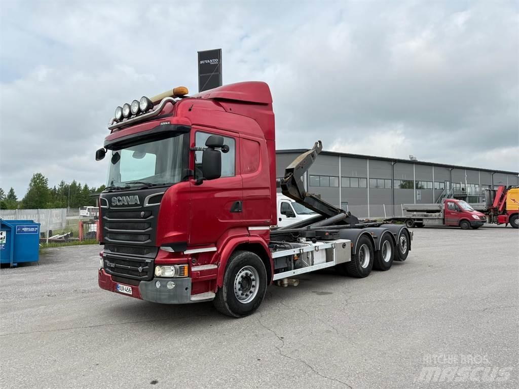 Scania R730 8x4 アームロール