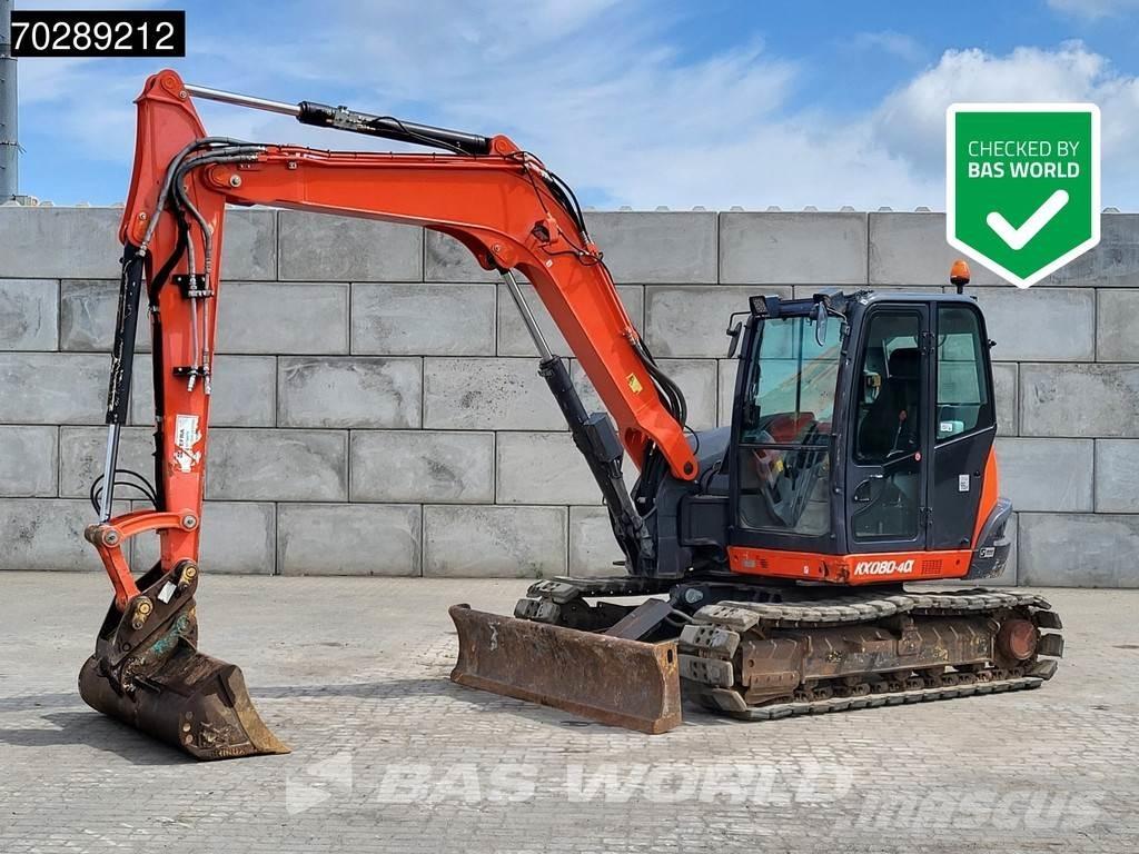 Kubota KX080 -4a ミニ油圧ショベル 7t以下（ミニユンボ・ミニディガー）