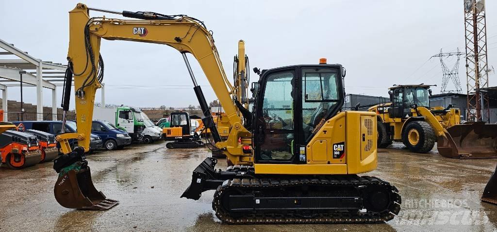 CAT 308 中型油圧ショベル 7ｔ-12ｔ（ユンボ・パワーショベル・バックホー）