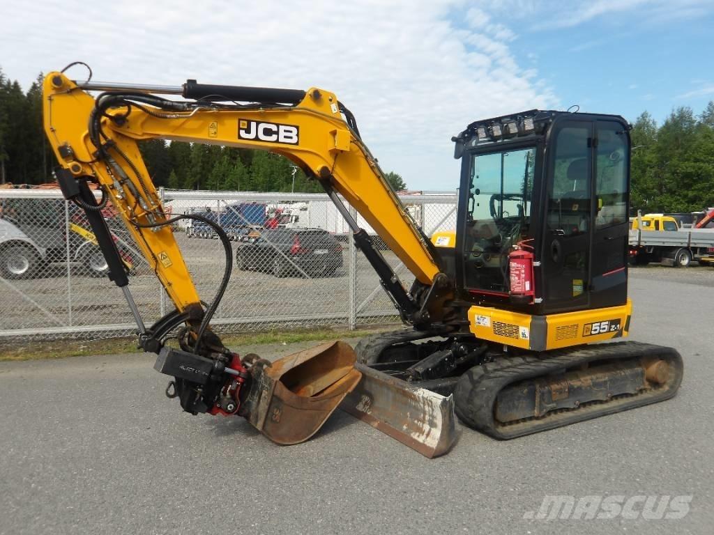 JCB 55Z-1 ミニ油圧ショベル 7t以下（ミニユンボ・ミニディガー）