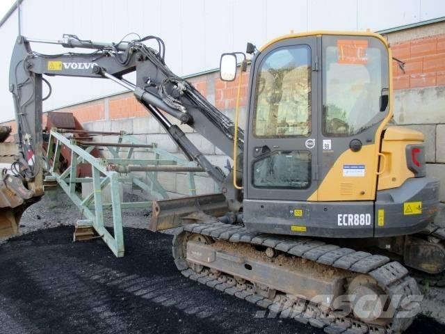 Volvo ECR 88 D 中型油圧ショベル 7ｔ-12ｔ（ユンボ・パワーショベル・バックホー）