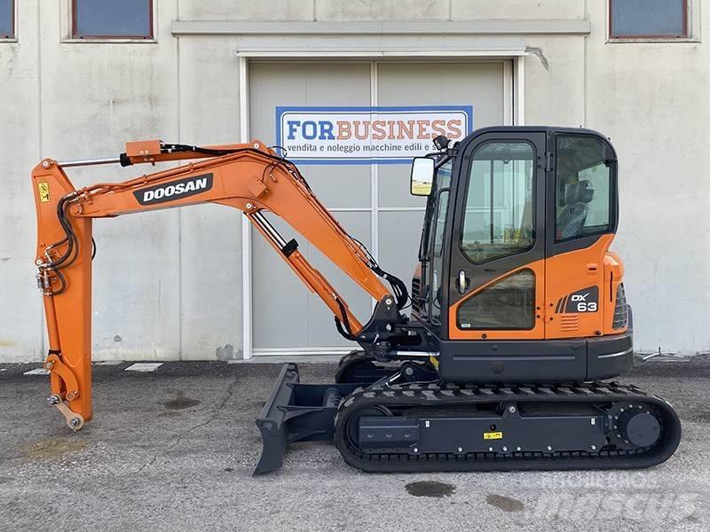 Doosan DX 63-3 ミニ油圧ショベル 7t以下（ミニユンボ・ミニディガー）