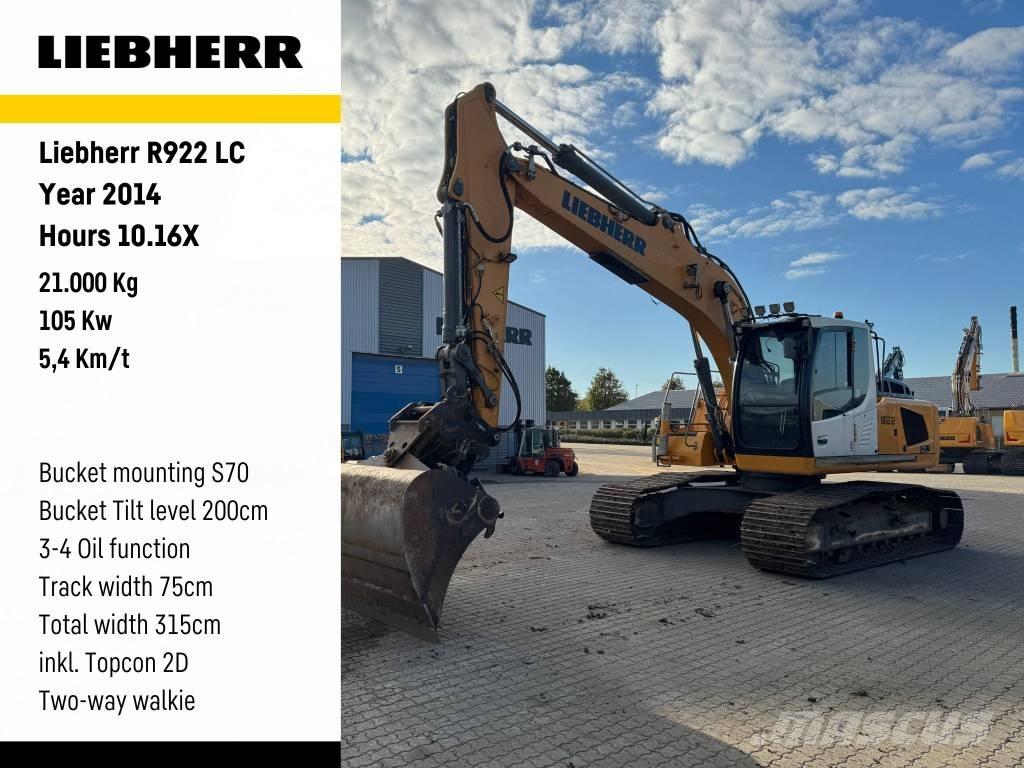 Liebherr R 922 大型油圧ショベル12t以上（パワーショベル・ユンボ）