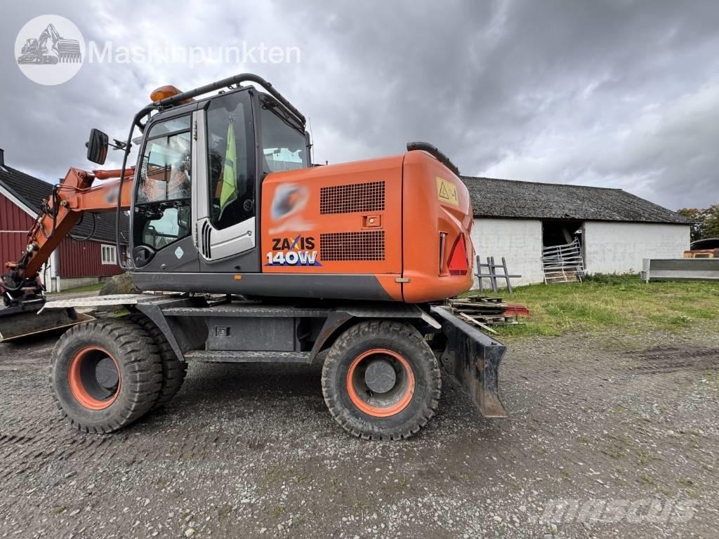 Hitachi ZX 140 W-3 ホイール式油圧ショベル（パワーショベル・ユンボ・バックホー）