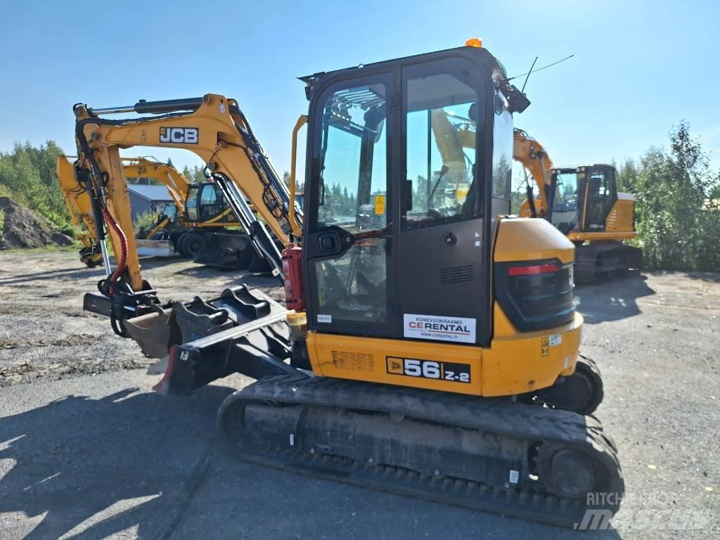 JCB 56 Z-2 ミニ油圧ショベル 7t以下（ミニユンボ・ミニディガー）