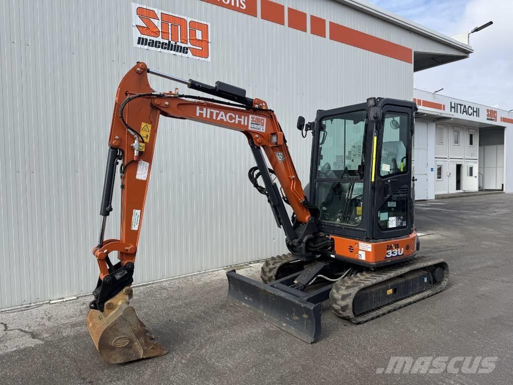 Hitachi ZX 33 U-6 ミニ油圧ショベル 7t以下（ミニユンボ・ミニディガー）