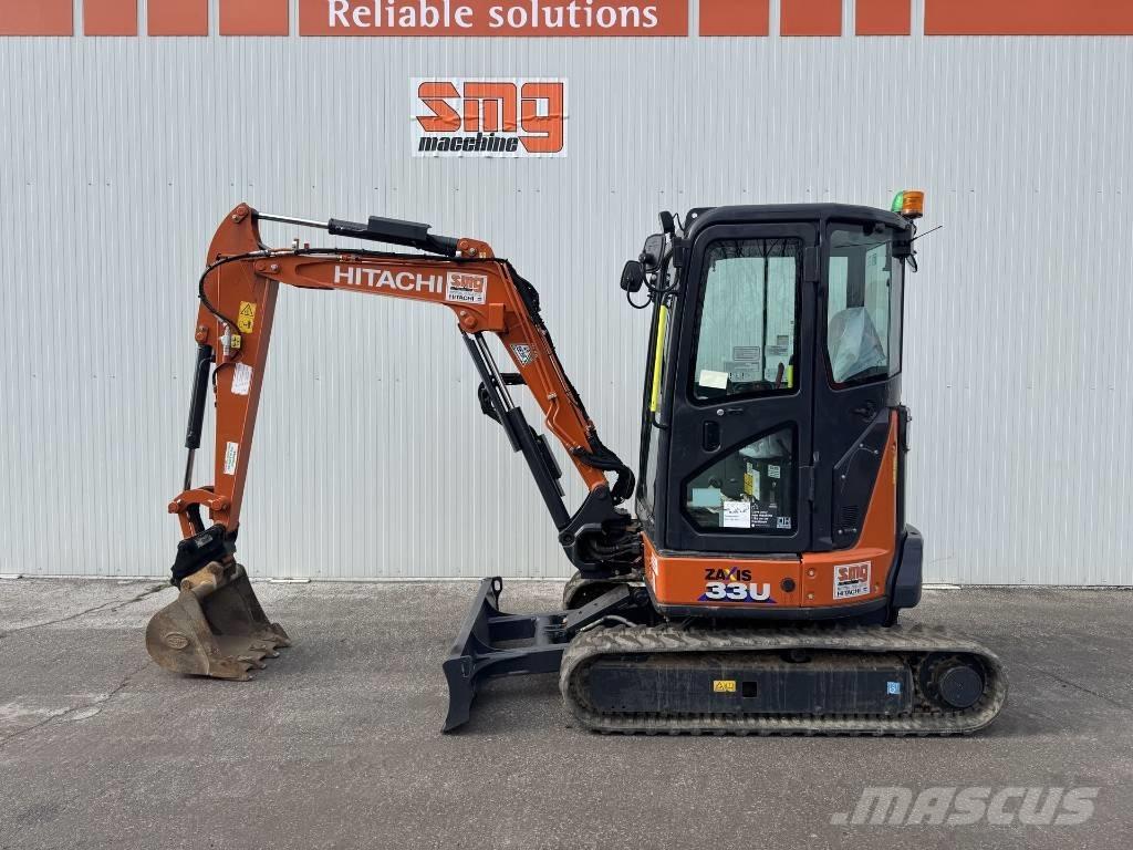Hitachi ZX 33 U-6 ミニ油圧ショベル 7t以下（ミニユンボ・ミニディガー）