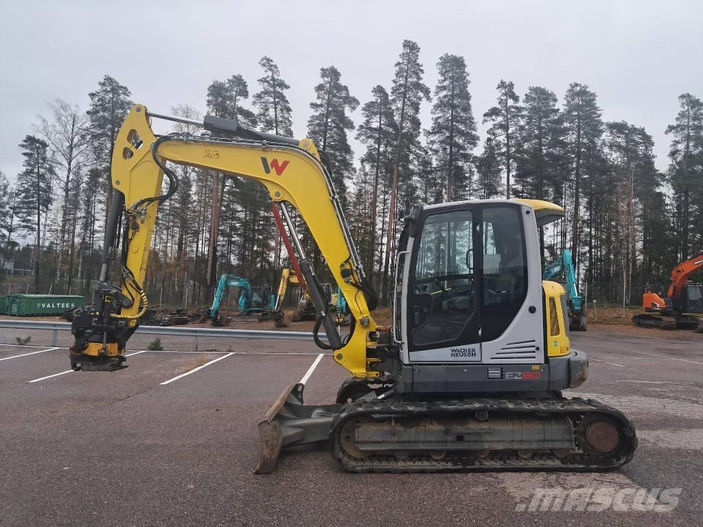 Wacker Neuson EZ 80 中型油圧ショベル 7ｔ-12ｔ（ユンボ・パワーショベル・バックホー）