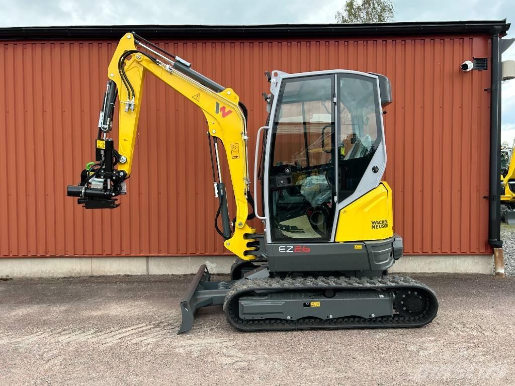 Wacker Neuson EZ26 ミニ油圧ショベル 7t以下（ミニユンボ・ミニディガー）