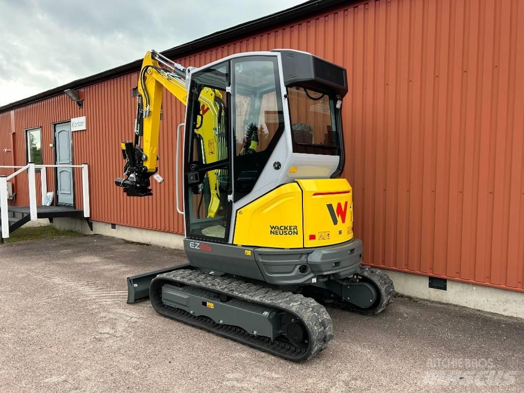 Wacker Neuson EZ26 ミニ油圧ショベル 7t以下（ミニユンボ・ミニディガー）