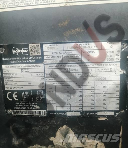 Doosan D 70 S-7 ディーゼル・軽油