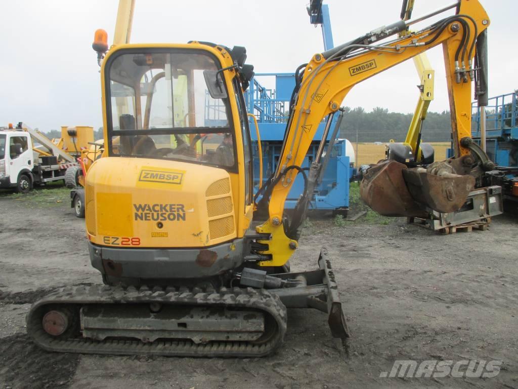 Wacker Neuson EZ 28 ミニ油圧ショベル 7t以下（ミニユンボ・ミニディガー）
