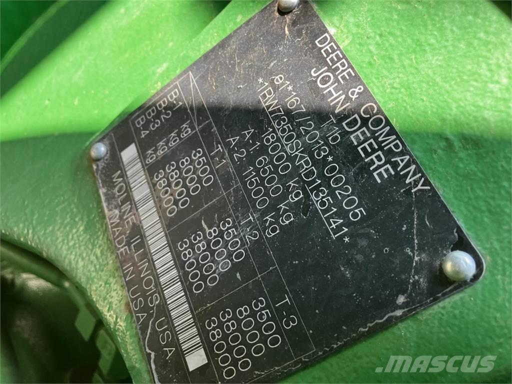 John Deere 7R 350 トラクター