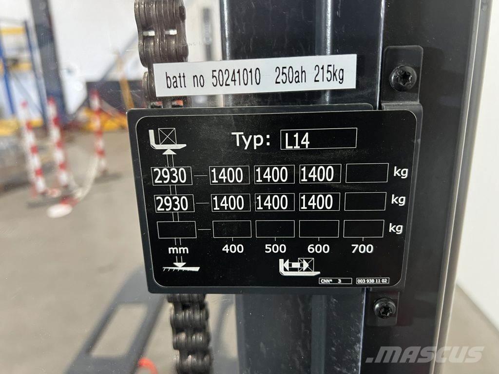 Linde L14 ウォーキンフォークリフト