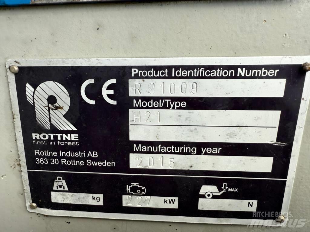 Rottne H21D ハーベスター
