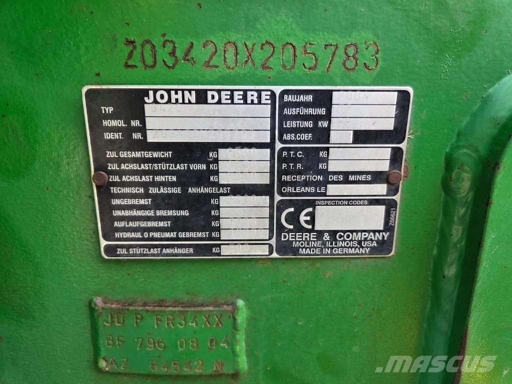 John Deere 3420 農業用テレハンドラー