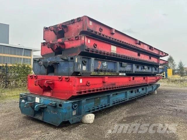 Mafi 100 Ton ローローダーセミトレーラー