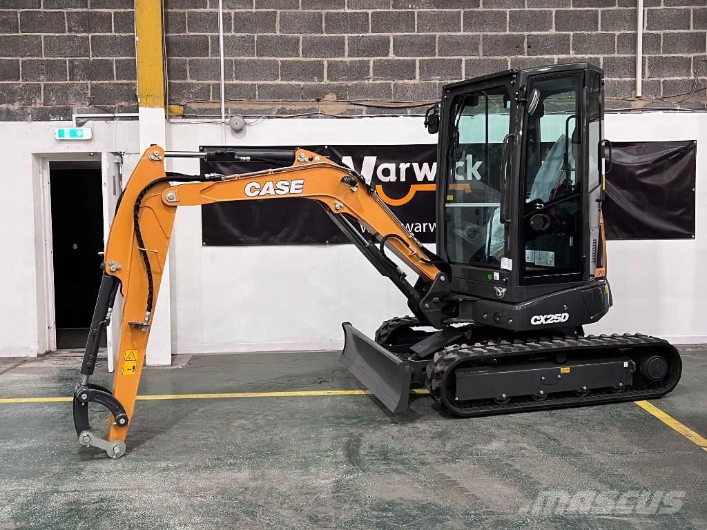 CASE CX 25 D ミニ油圧ショベル 7t以下（ミニユンボ・ミニディガー）