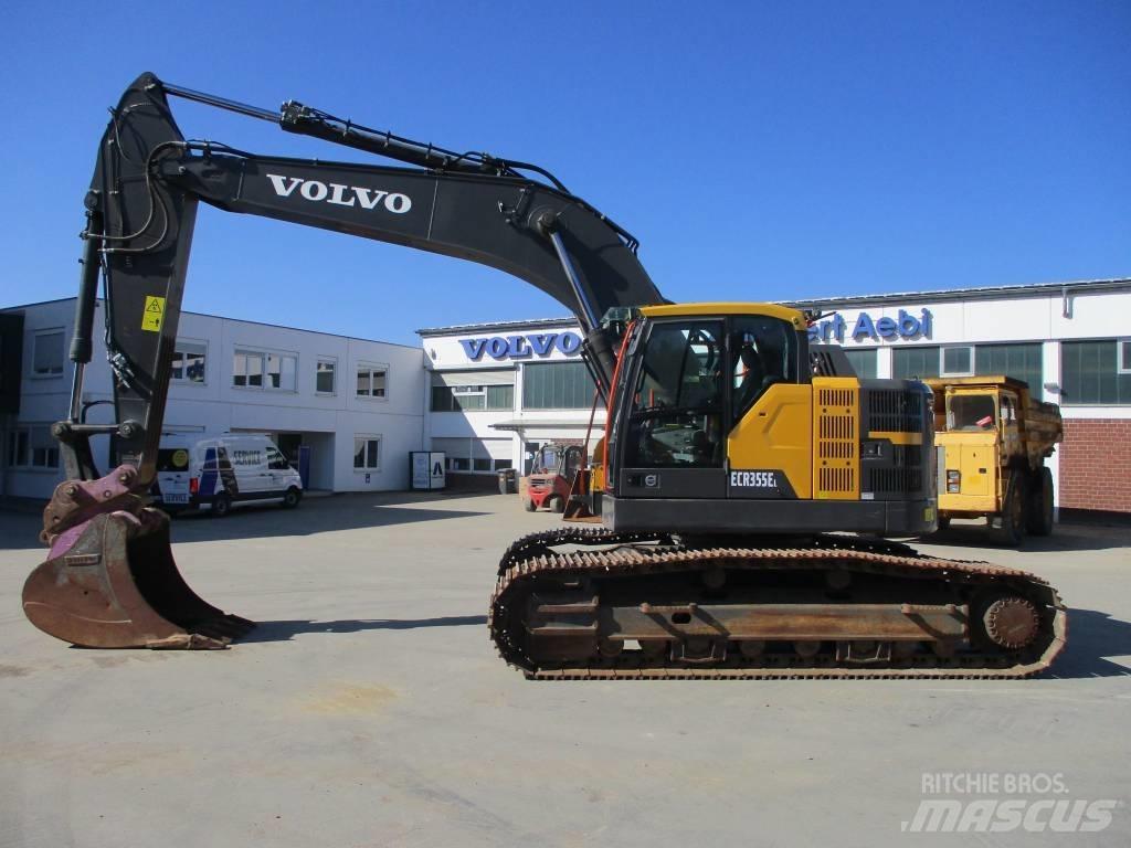 Volvo ECR 355 EL 大型油圧ショベル12t以上（パワーショベル・ユンボ）