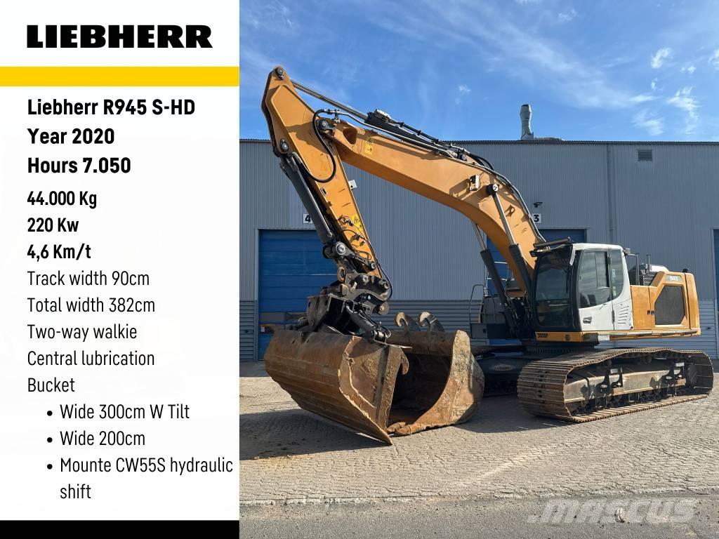 Liebherr R945 大型油圧ショベル12t以上（パワーショベル・ユンボ）