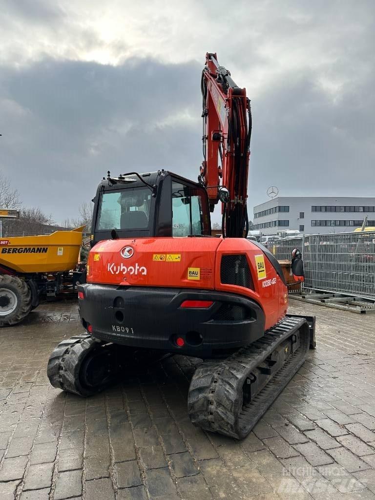 Kubota KX 080-4 中型油圧ショベル 7ｔ-12ｔ（ユンボ・パワーショベル・バックホー）