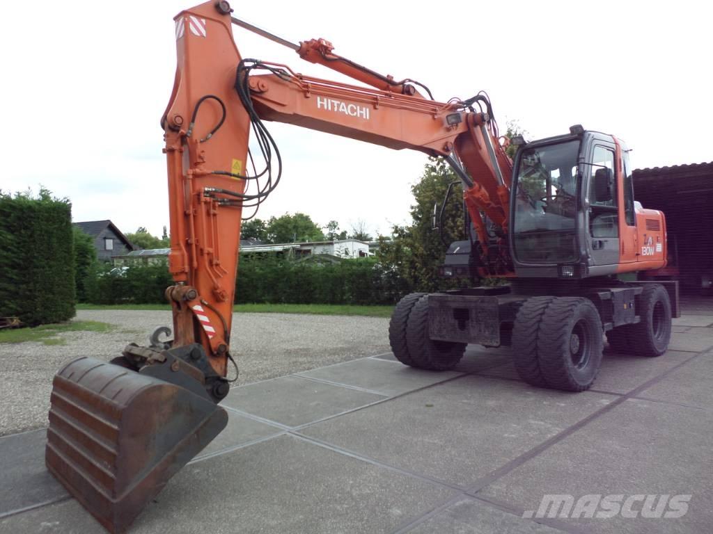 Hitachi ZX 130 W ホイール式油圧ショベル（パワーショベル・ユンボ・バックホー）