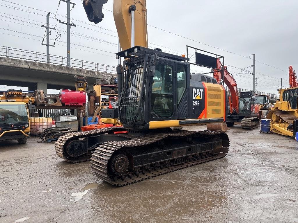 CAT 329 E LR 解体油圧ショベル