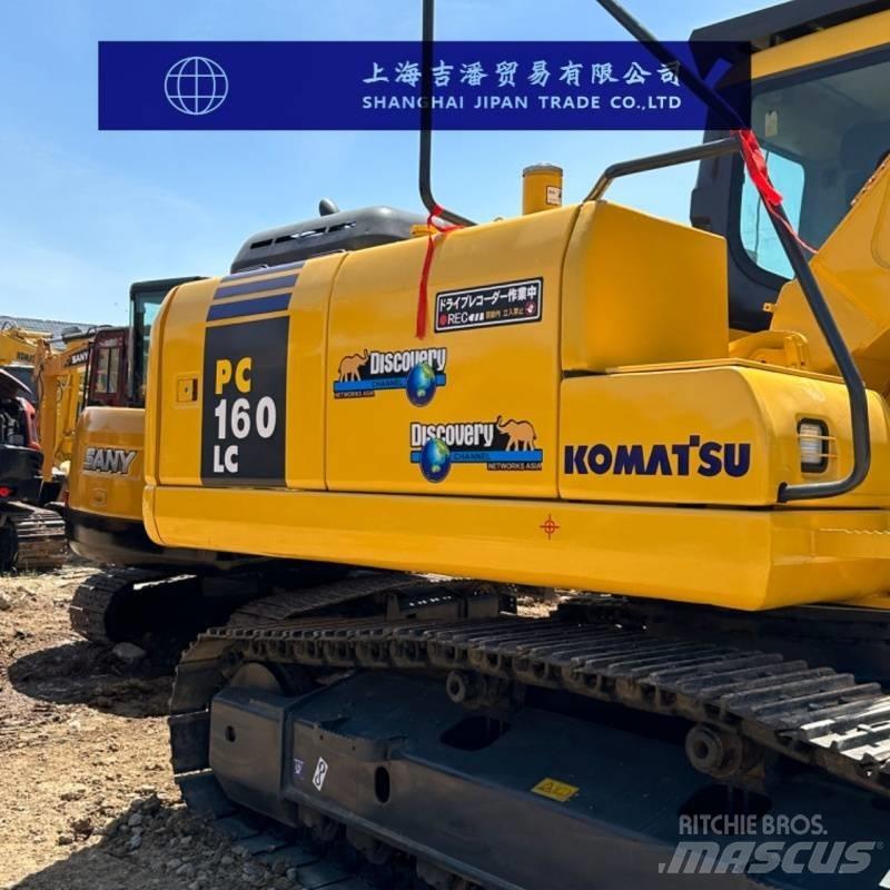 Komatsu PC 160 中型油圧ショベル 7ｔ-12ｔ（ユンボ・パワーショベル・バックホー）