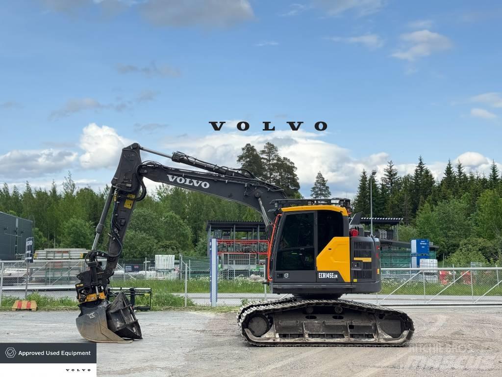 Volvo ECR 145 ELM 大型油圧ショベル12t以上（パワーショベル・ユンボ）