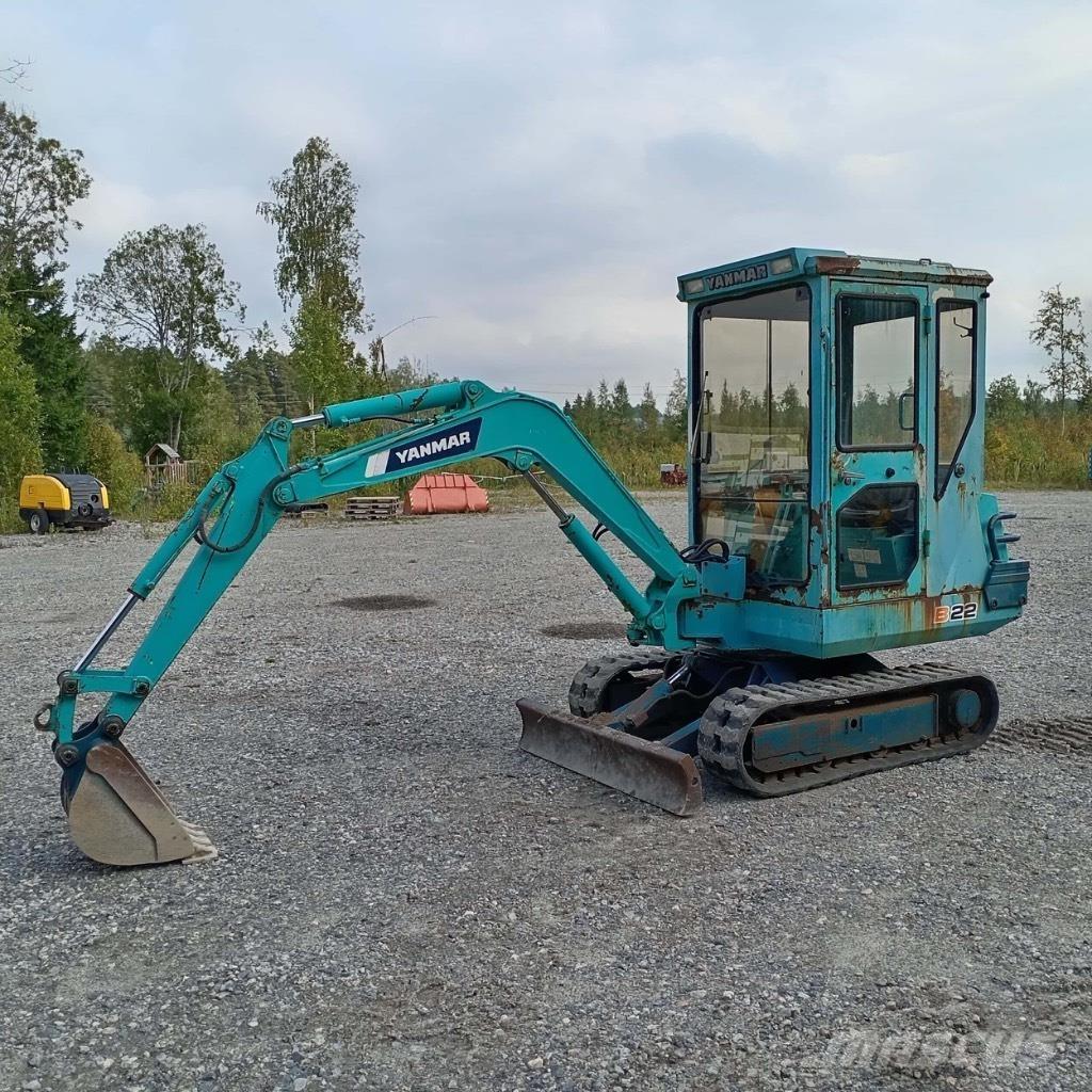 Yanmar B 22 ミニ油圧ショベル 7t以下（ミニユンボ・ミニディガー）