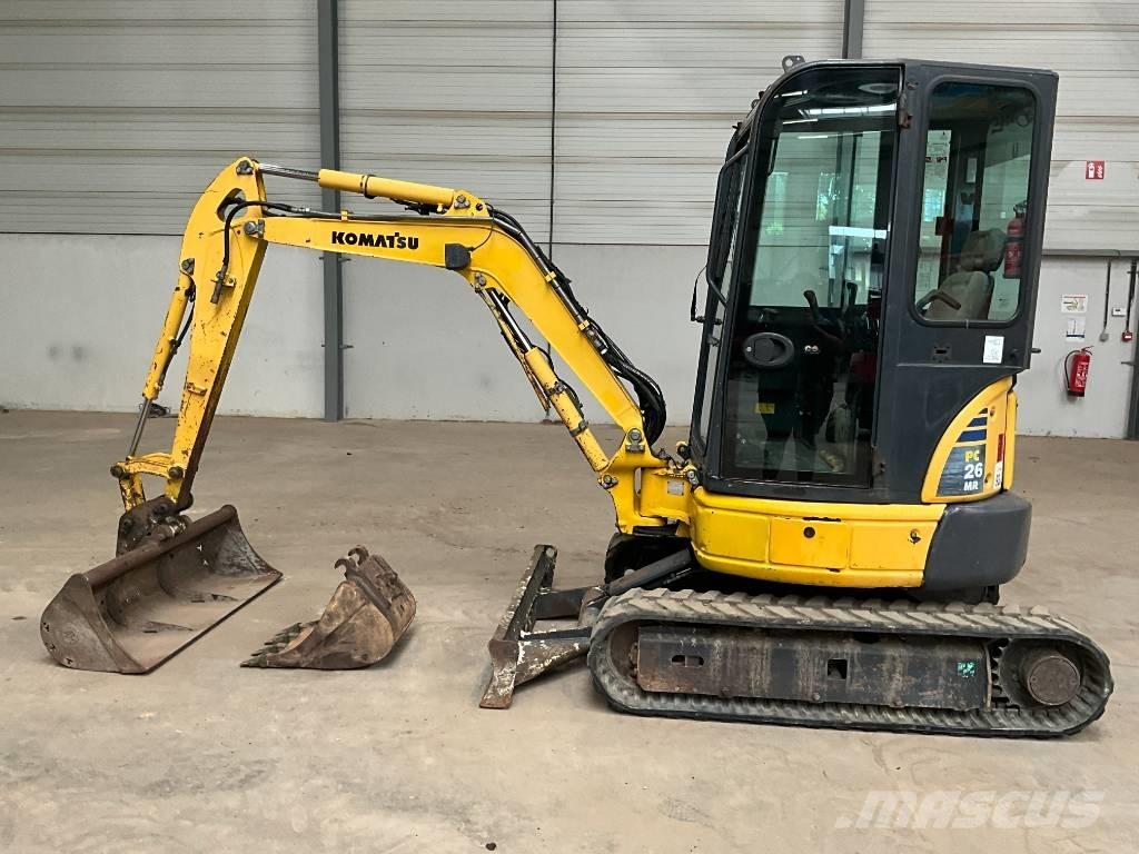 Komatsu PC 26 MR-3 ミニ油圧ショベル 7t以下（ミニユンボ・ミニディガー）