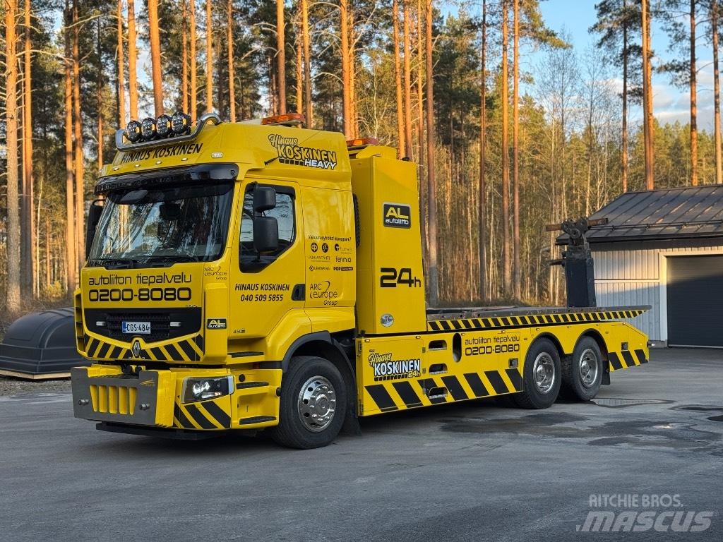 Renault Premium 450 レッカー車