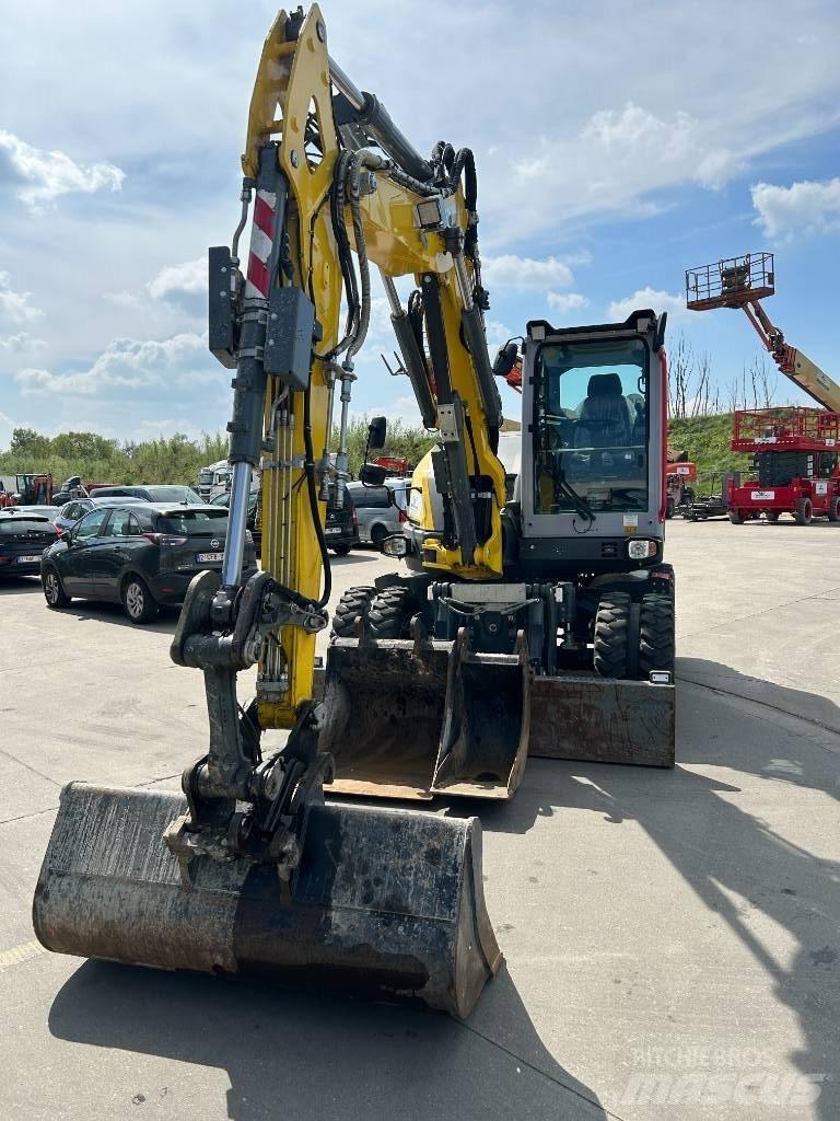 Wacker Neuson EW 100 ホイール式油圧ショベル（パワーショベル・ユンボ・バックホー）
