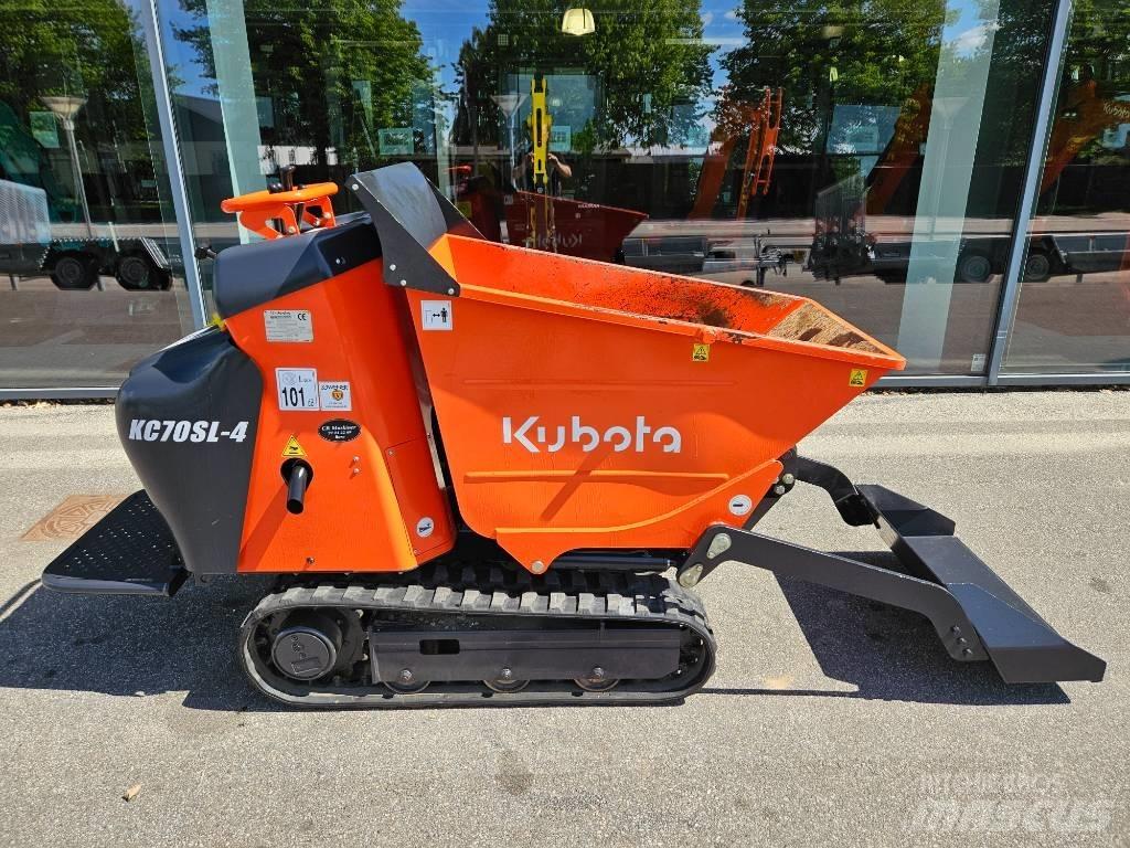 Kubota KC 70 サイト　ダンプ