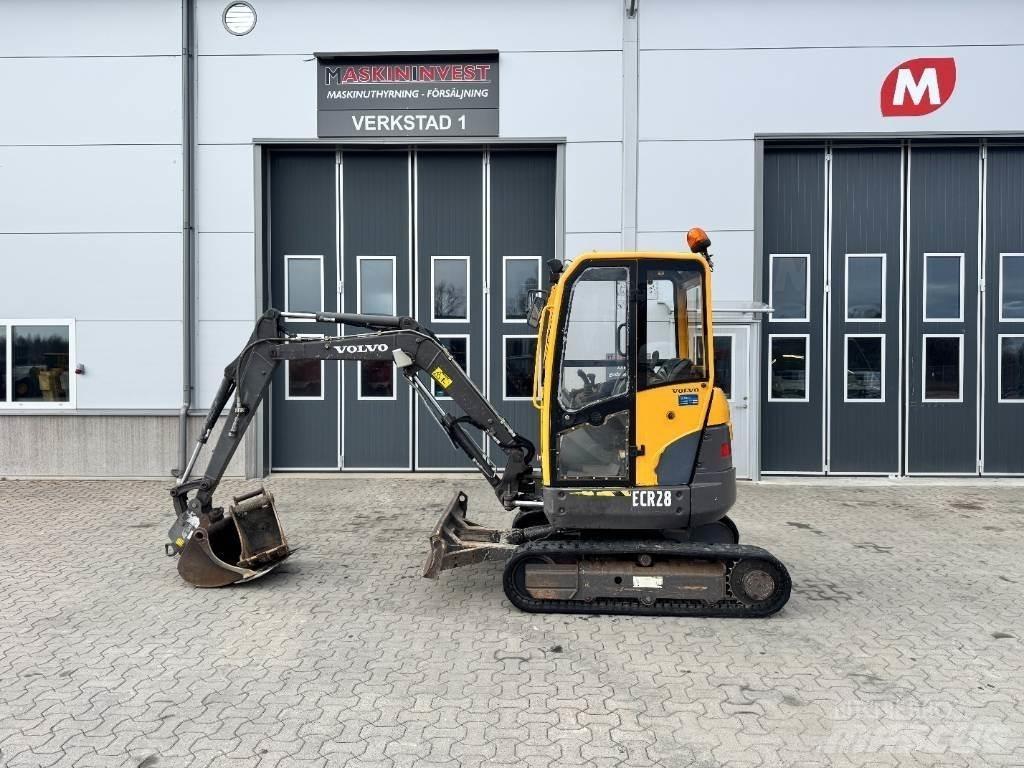 Volvo ECR 28 ミニ油圧ショベル 7t以下（ミニユンボ・ミニディガー）
