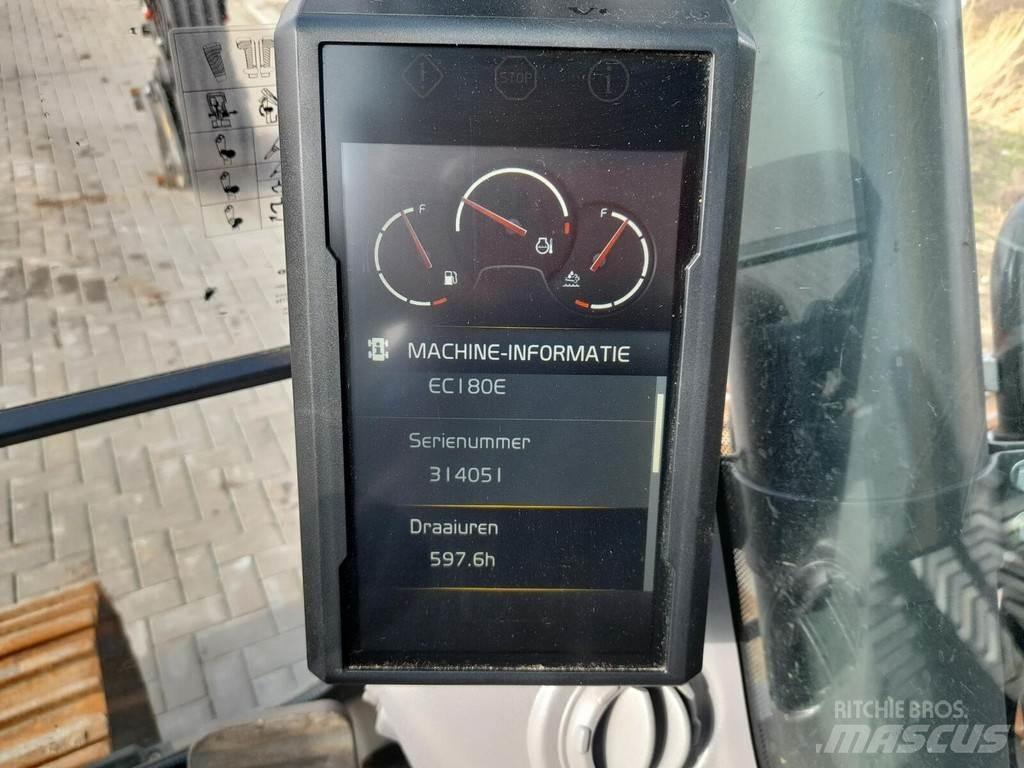 Volvo EC 180 大型油圧ショベル12t以上（パワーショベル・ユンボ）