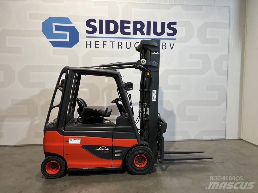Linde E25-01 バッテリーフォークリフト