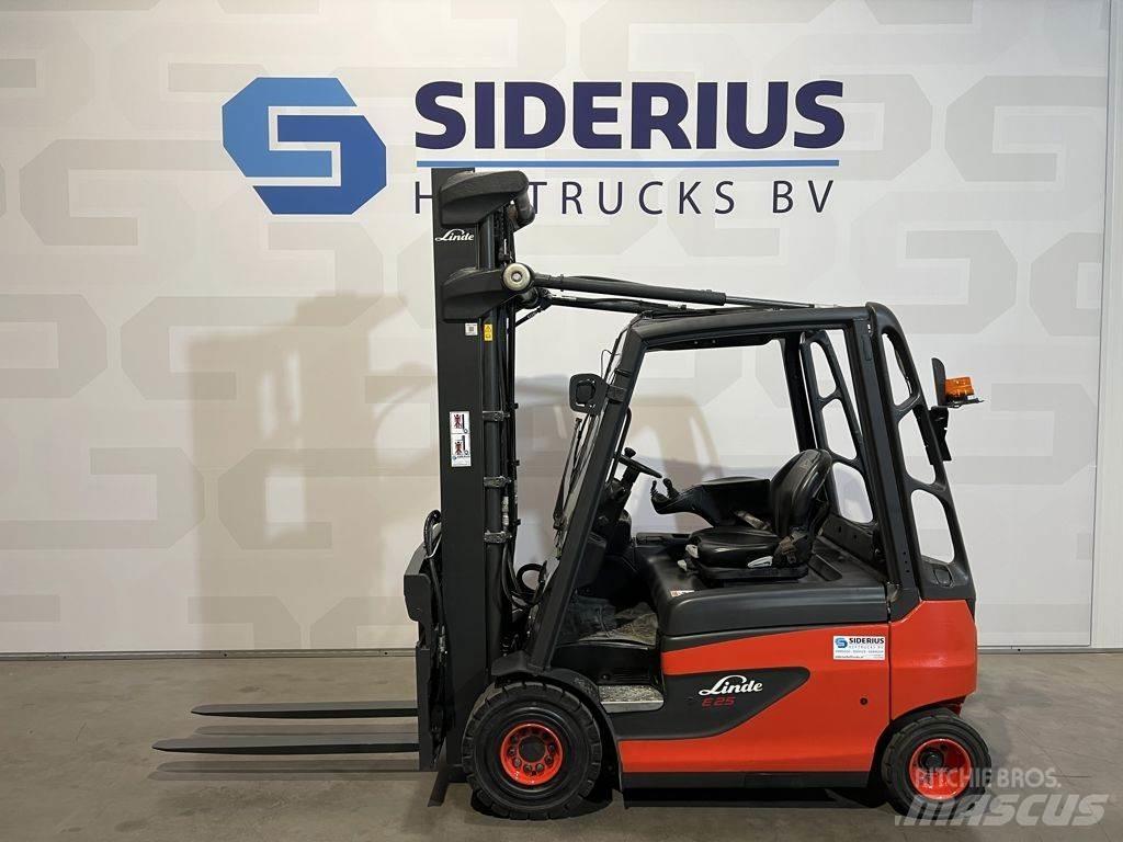 Linde E25-01 バッテリーフォークリフト